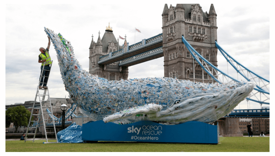 Plastic waste at https://news.sky.com/story/sky-ocean-rescue-plasticus-whale-completes-national-campaign-tour-11011242